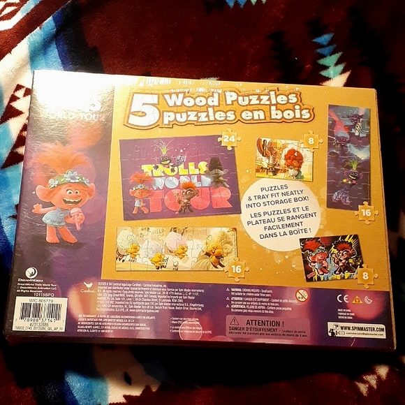 🍊3/$15🍊 DreamWorks Trolls world tour puzzle set - Picture 2 of 2